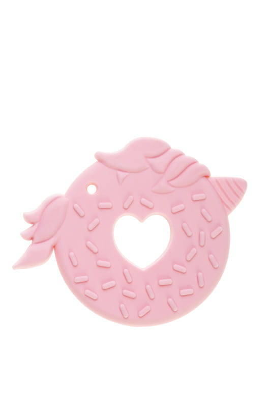 Bocioland Silikonové kousátko Donut - růžové