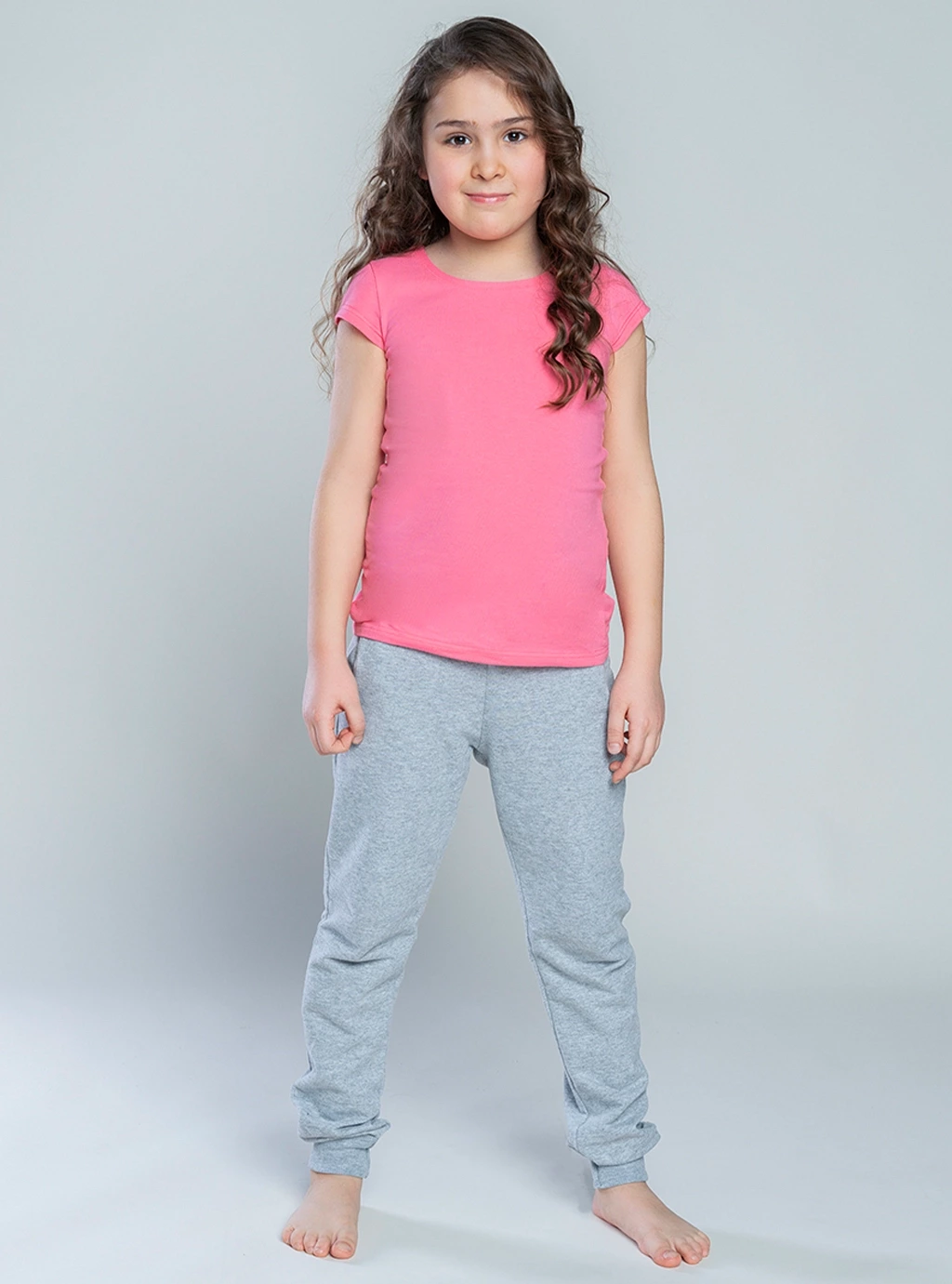 Dívčí tričko Tola, krátký rukáv, růžové