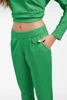  Dámská tepláková souprava Karina s dlouhým rukávem. dlouhé zelené mátové kalhoty