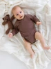 Dzidziuś Baby Envelope Body DR Bamboo Muslin - Choco