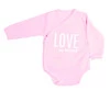 Dětské body LOVE MY MOMMY - růžové
