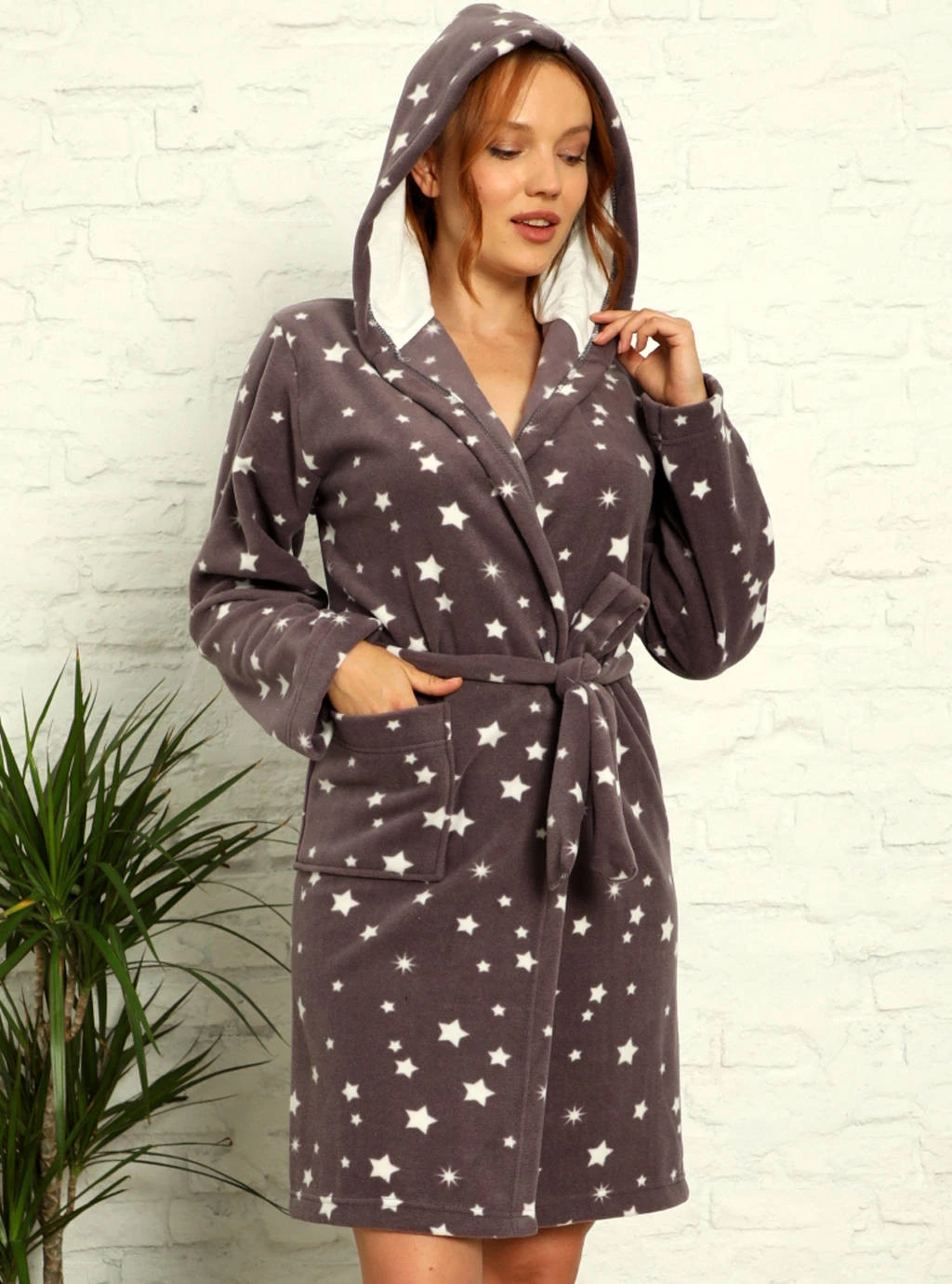 Dámský župan - Violet Star