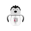 AKUKU Bidon Cup se zátěžovým brčkem Penguin Grey