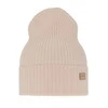 Dámská zimní čepice, jarní, světle růžová, 100% merino vlněná, Sophie