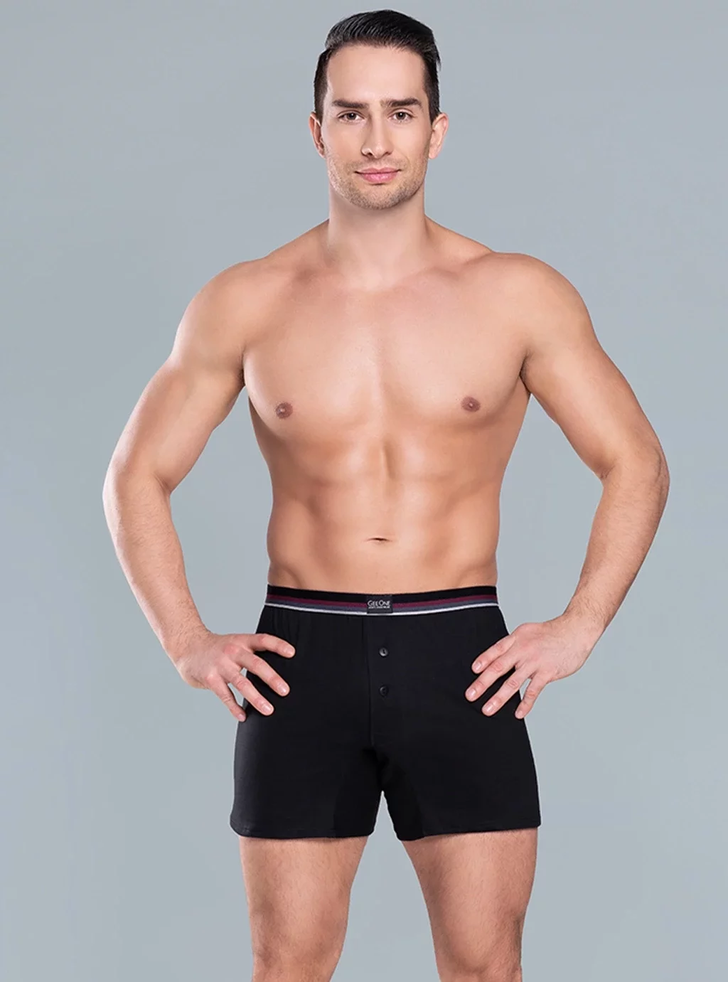 Boxerky Logan černé