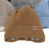 Chlapecká zimní čepice camel s merino vlnou Darsi