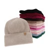 Dámská zimní čepice, krémová, 100% merino vlněná, Isla
