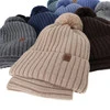 Komplet zimní chlapecký: čepice a tunel, 100% merino vlněný, s podšitím bavlnou, camel, Tolmar