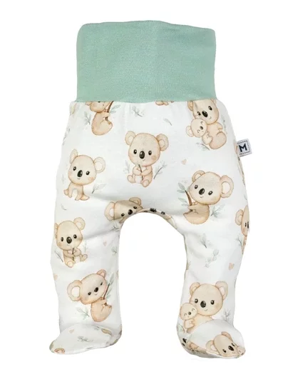 Dětské spací soupravy Koala Shorts - Aqua