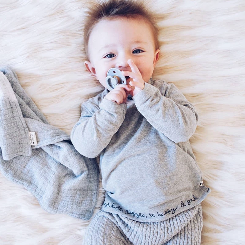 Dudlík Baby Blue Night Glow In Dark 0+