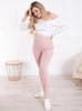 Těhotenské legíny Fishnets - Dirty Pink