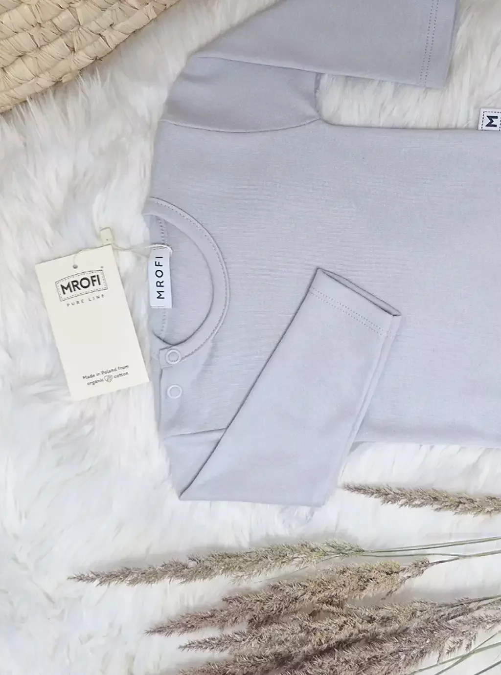 Kojenecké body s obálkou basic - růžové