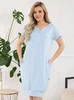 Těhotenská košile Formommy Sunny Midi - Baby blue
