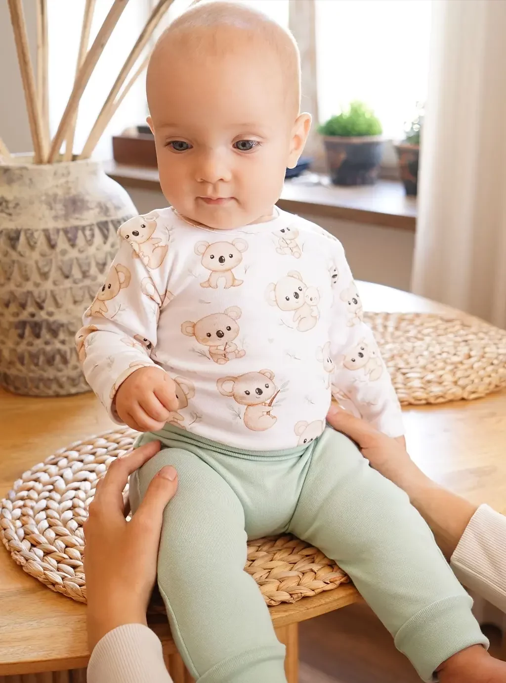 Dětské body s dlouhým rukávem - Koala