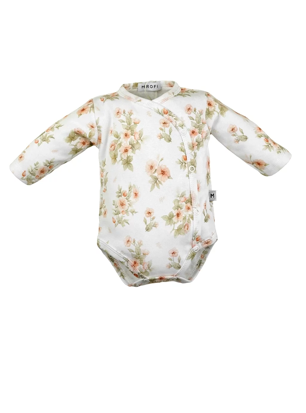 Obálkové body s dlouhým rukávem - Wild Flowers