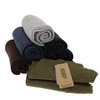 Šátek zimný pánsky khaki 100% extrafine merino vlnený Brayan