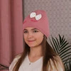 Dívčí zimní/ podzimní čepice krémová Serena
