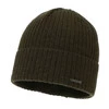 Pánská zimní čepice, khaki, s merino vlnou, Baltor