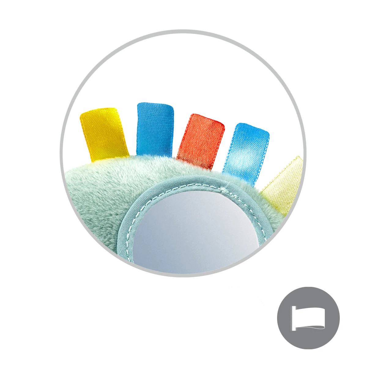 Přívěsek na kočárek Babyono - Gecko Gabe