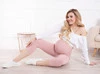 Těhotenské legíny Fishnets - Dirty Pink