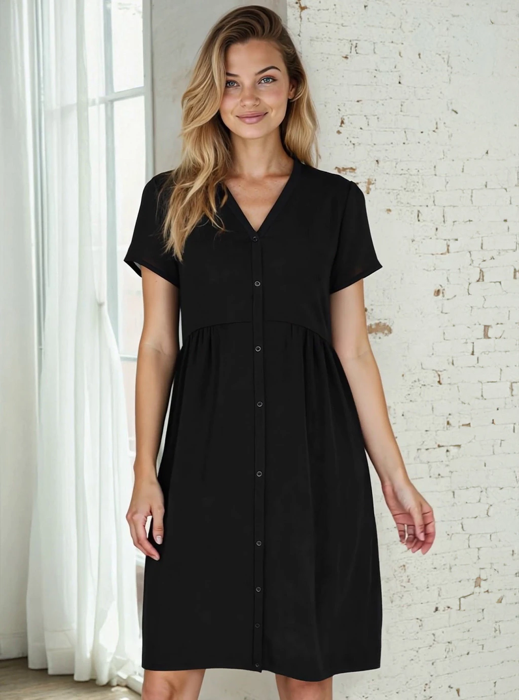 Těhotenská košile Laura - špinavě růžová