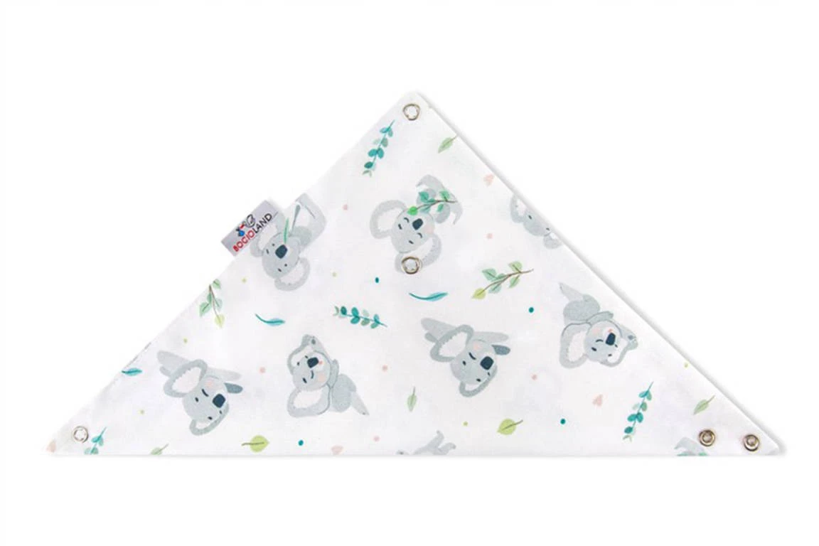 Šátek Bocioland s dřevěným kousátkem - koala