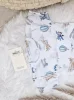 Dětské body s krátkým rukávem - Vintage Planes