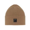 Pánská jarní/zimní čepice camel 100% extra fine merino vlněná Matias