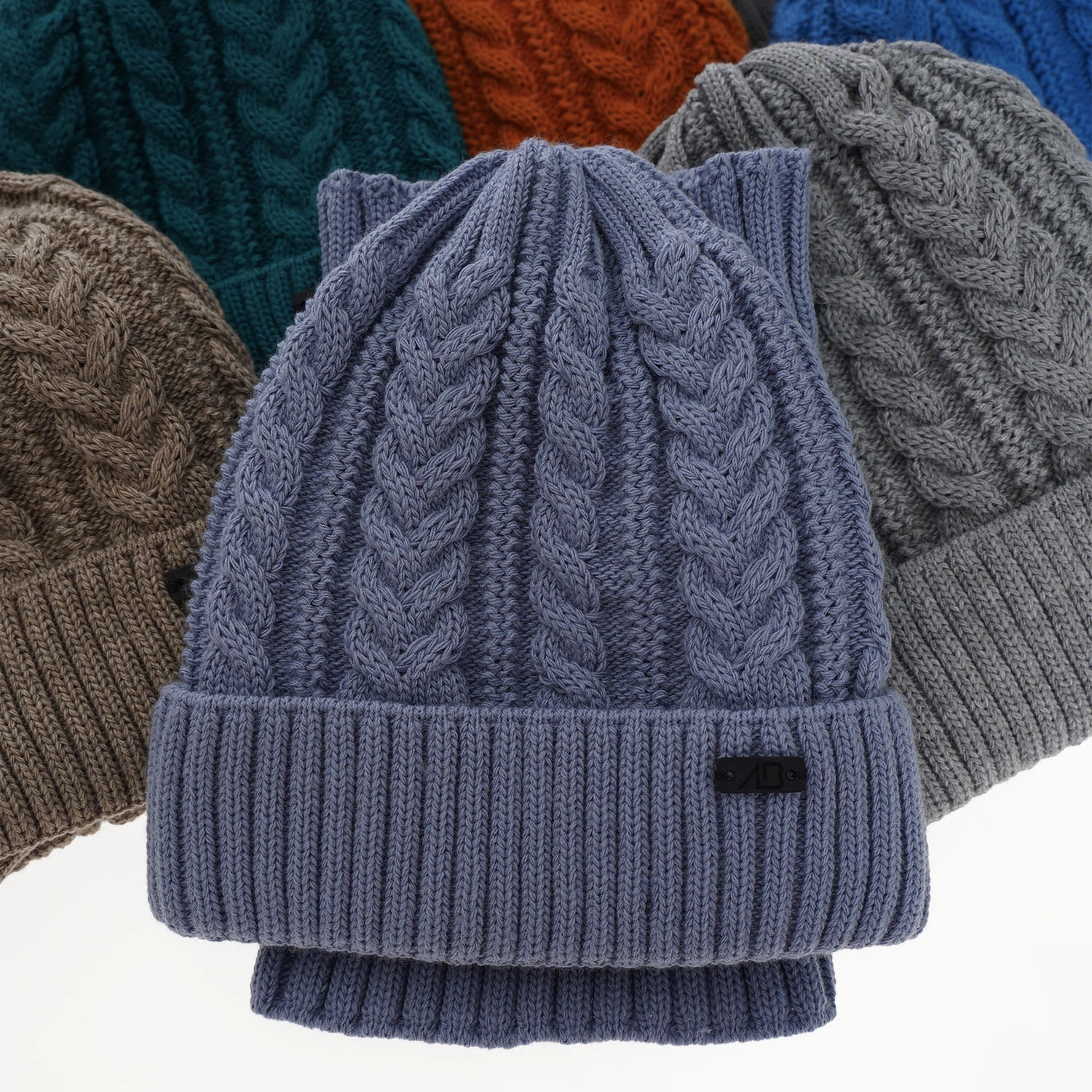 Komplet zimní chlapecký: čepice a tunel oranžový Colins