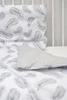 Ložní souprava Sensillo 100x135 - šedé peří