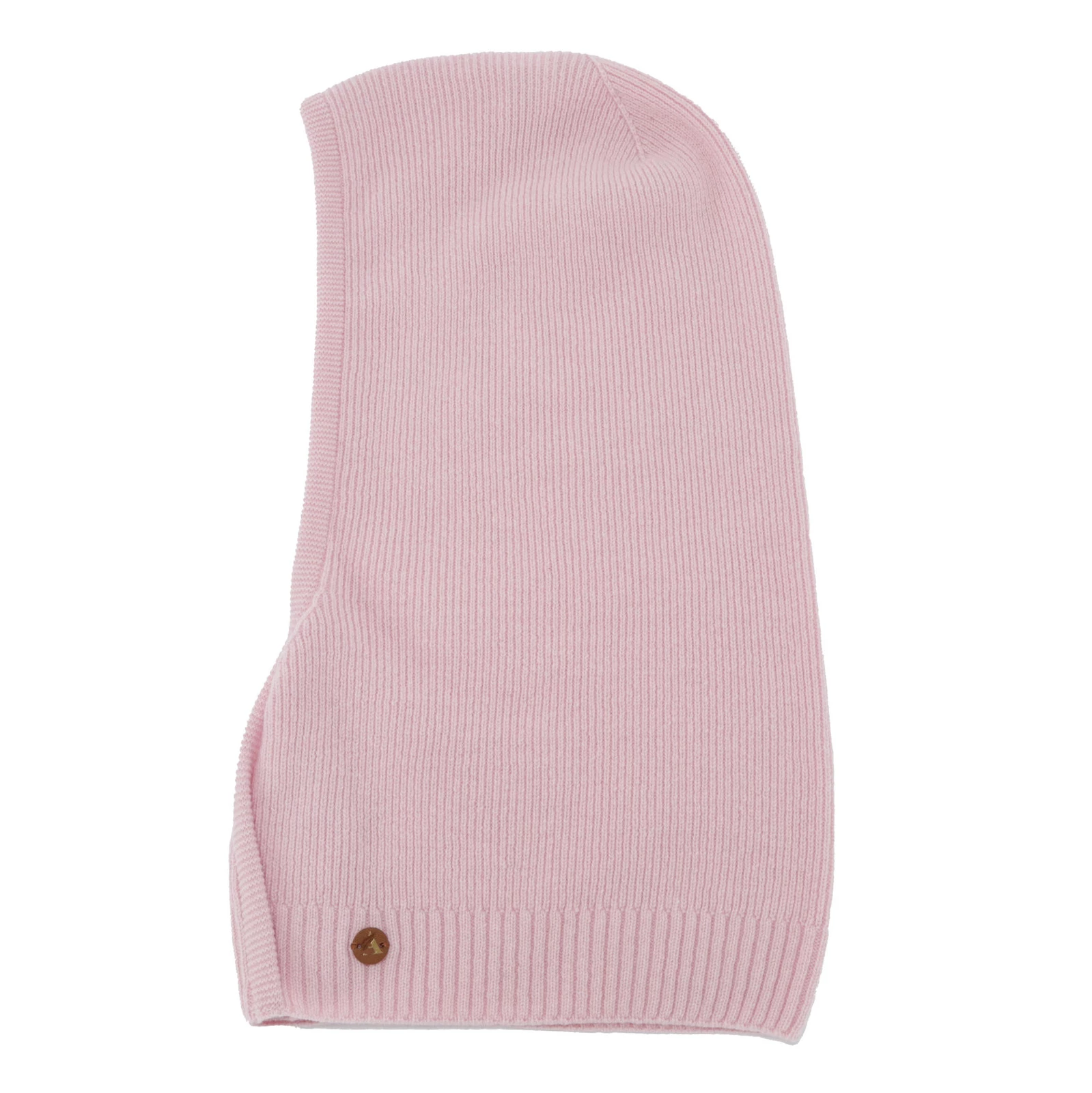 Kukla podzimní, zimní, dámská, světle růžová, merino vlna s kašmírem, Kiruna