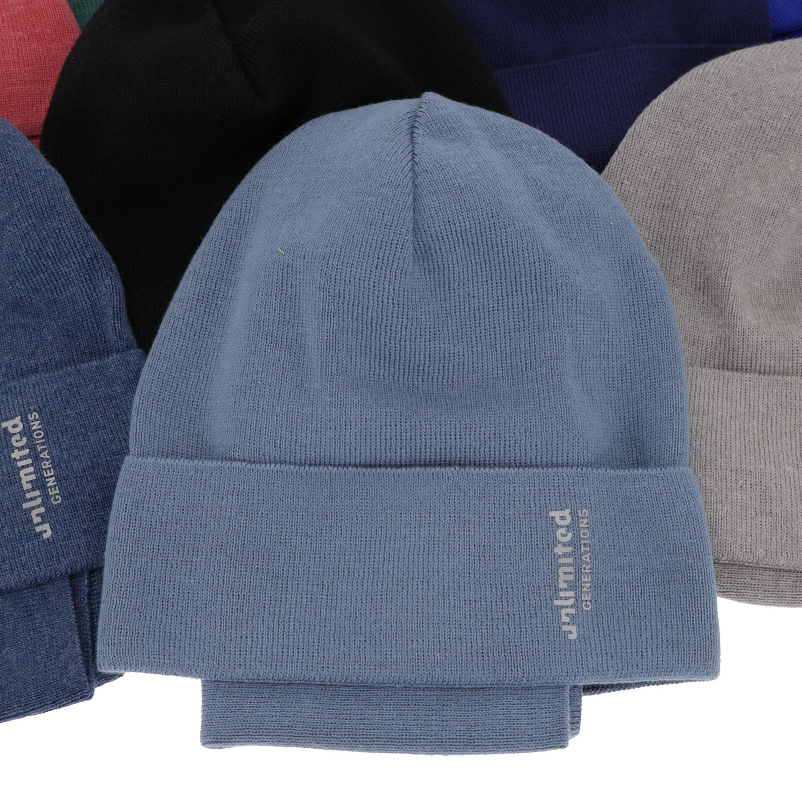 Komplet podzimní/jarní chlapecký: čepice a tunel, s bavlnou, tmavě modrý Timothe