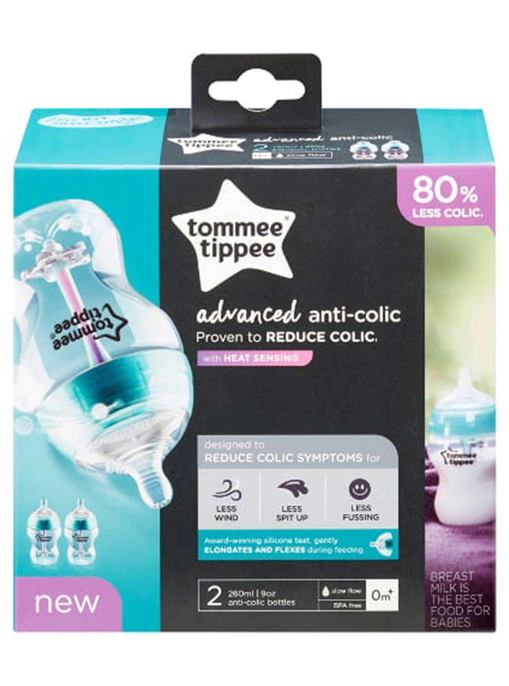 Tomme Tippe Anti-colica Avanzato láhev 260 ml x2