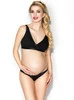Těhotenská kojící podprsenka - Blackberry Cream Bra