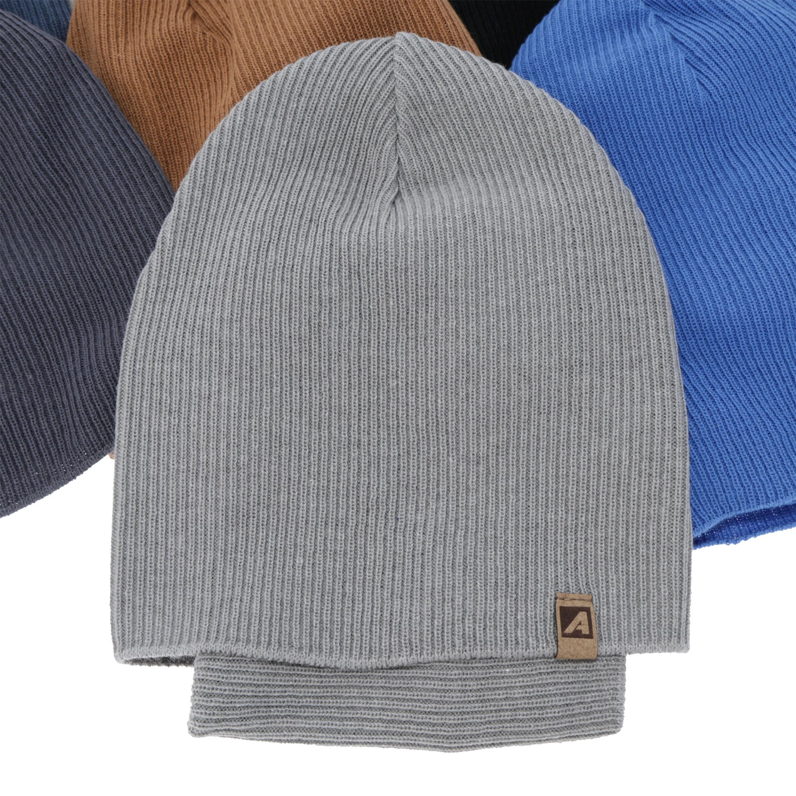 Komplet podzimní, jarní chlapecký: čepice a tunel, , s bavlnou, černý, Lucer