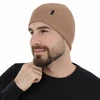 Pánská zimní čepice, camel, 100% merino vlněná, Thorin