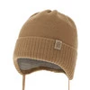 Chlapecká zimní čepice camel s merino vlnou Darsi