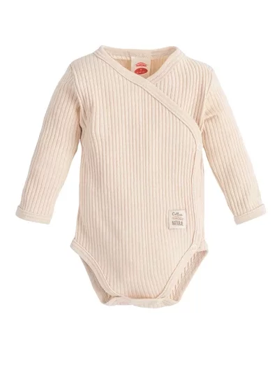 Baby psaníčkové body Natural Harmony - Béžová