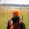 Čepice zimní pánská oranžová Hunter