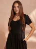 Těhotenská košile Laura- černá