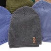 Komplet podzimní/jarní chlapecký: čepice a tunel šedý 100% extrafine merino vlna Chester