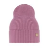 Dámská jarní/zimní čepice fialová 100% extra fine merino vlněná Sophie