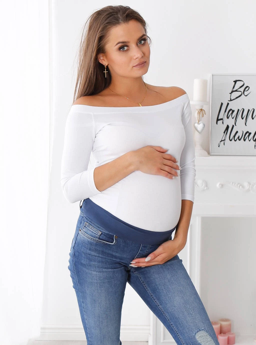 Džínové kalhoty Rocky Blue