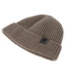 Pánská zimní čepice, tmavě modrá, 100% merino vlněná, bezešvá, Smoky