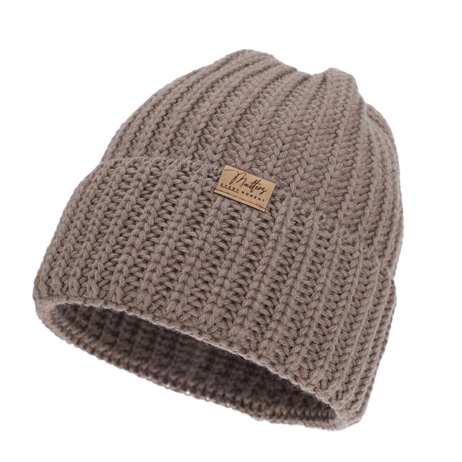 Dámská zimní čepice, krémová, 100% merino vlněná, Lano