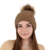 Dámska zimná čiapka camel merino vlnená Texa