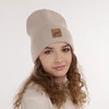 Dívčí zimní čepice šedá Bellona