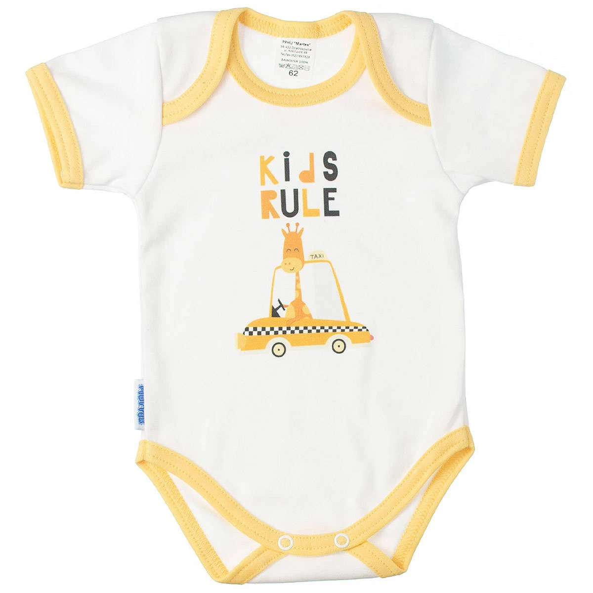 Dětské body s krátkým rukávem – Kids rule