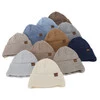 Chlapecká zimní čepice, zavazovací, s merino vlnou, camel, Puser