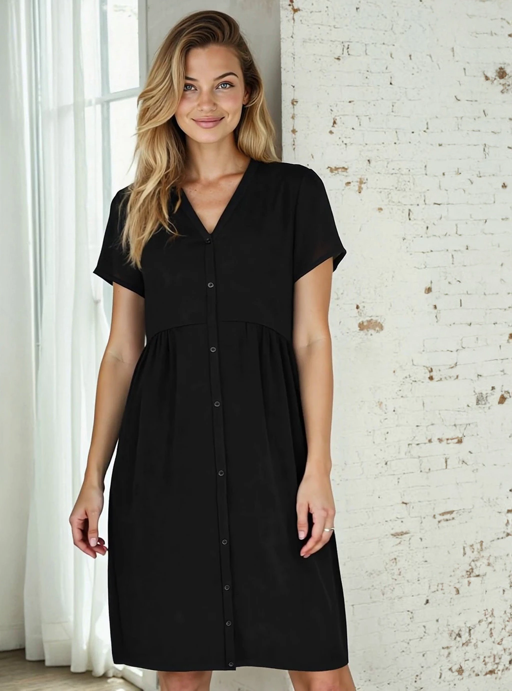 Těhotenská košile Laura - špinavě růžová